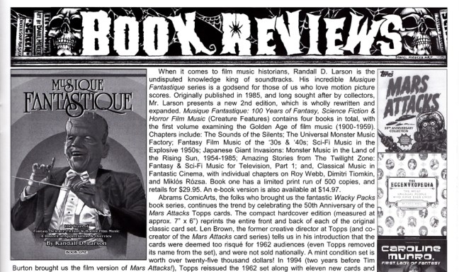 Review published in SCREEM magazine #25, Nov 2012