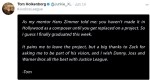 Junkie XL tweet about&nbsp;JL