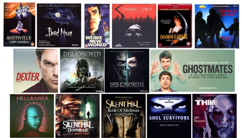 Daniel Licht genre film scores