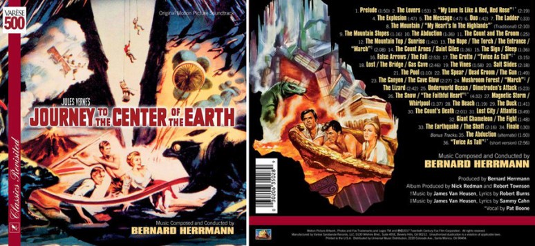 Journey Center Earth Varese-500 edition front-back