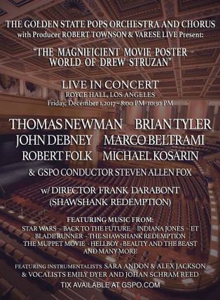 Art Drew Struzan concert