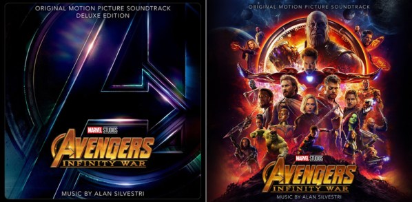Avengers Infinity war dig + CD covers