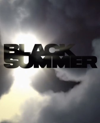 BLACK SUMMER poster