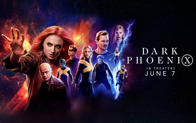 Dark Phoenix wide poster