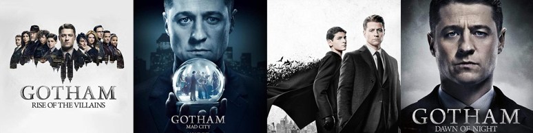 GOTHAM S2-3-4-5 albums